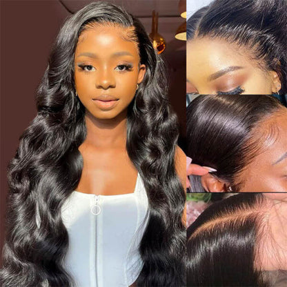 Crazy Clearance Sale Body Wave 13x4 Lace Front Wigs 18-28 Inch Human Hair With Natural Hairline