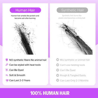 Megalook 13x6 Three-Go™ Balayage Highlight Glueless Wigs Bohemian Curl with Drawstring 100% Human Hair Wig